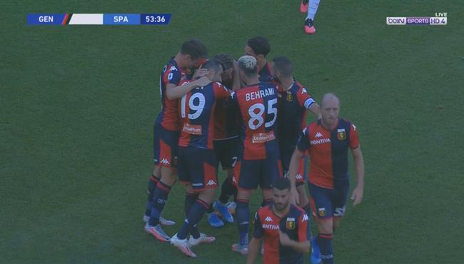 اهداف مباراة جنوي وسبال 2 0 الدوري الايطالي