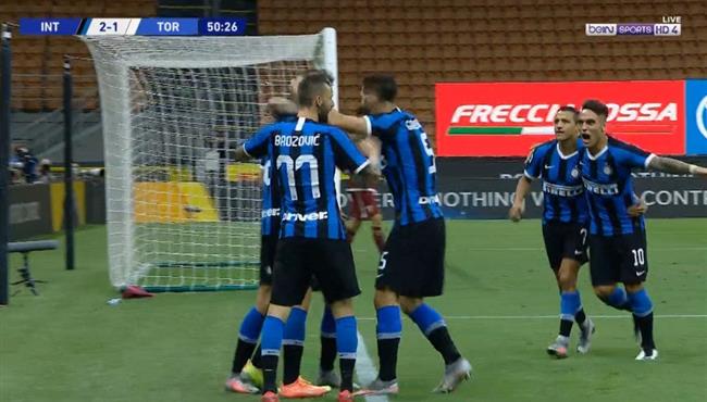 اهداف مباراة انتر ميلان وتورينو 3 1 الدوري الايطالي