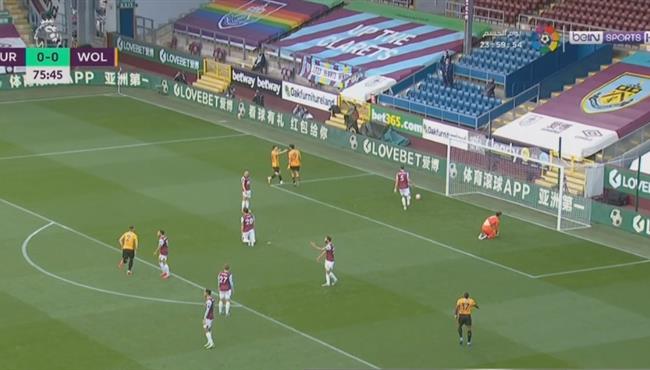 اهداف مباراة ولفرهامبتون وبيرنلي 1 1 الدوري الانجليزي