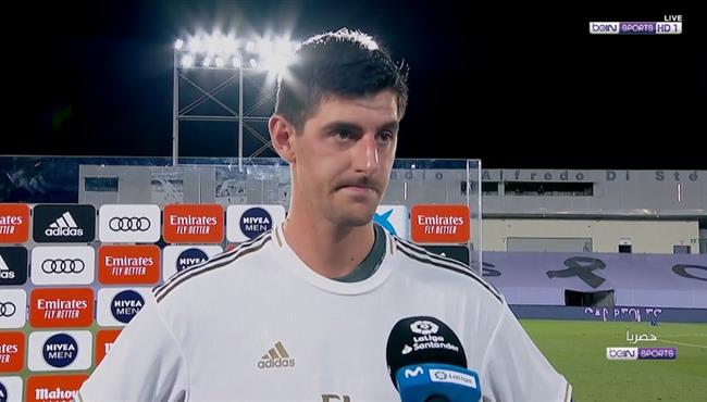تصريحات تيبو كورتوا بعد فور ريال مدريد بالدوري الانجليزي