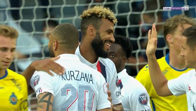 هدف شوبو موتينج الرائع في مباراة باريس سان جيرمان وبيفيرين