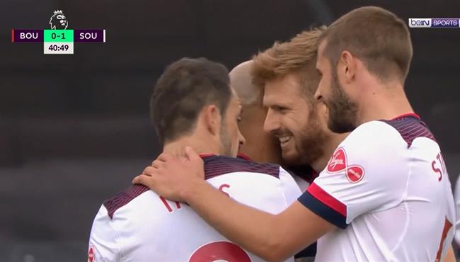 اهداف مباراة ساوثهامبتون وبورنموث 2 0 الدوري الانجليزي