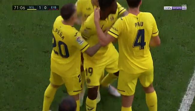 اهداف مباراة فياريال وايبار 4 0 الدوري الاسباني