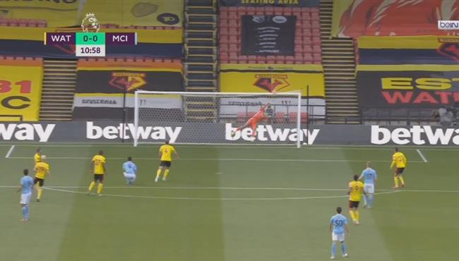 تصدي بن فوستر الرائع ينقذ واتفورد من هدف محقق لمانشستر سيتي