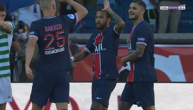 هدف نيمار في مرمي سيلتك مباراة ودية