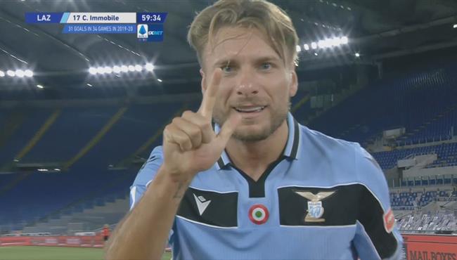 هدف ايموبيلي في مرمي كالياري بالدوري الايطالي