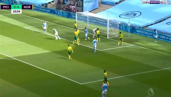 اهداف مباراة مانشستر سيتي ونورويتش 5 0 الدوري الانجليزي