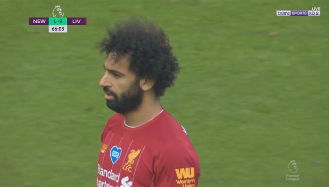 القائم يحرم محمد صلاح من تسجيل هدف امام نيوكاسل