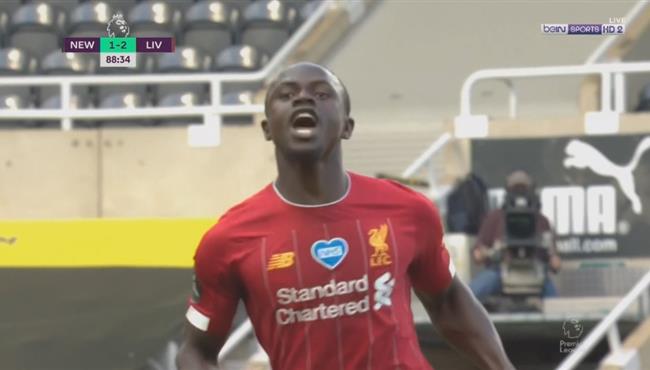 هدف ساديو ماني الرائع في مرمي نيوكاسل بالدوري الانجليزي
