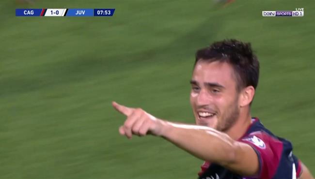 هدف كالياري الاول في مرمي يوفنتوس بالدوري الايطالي