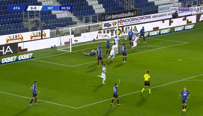 هدف انتر ميلان الاول فى مرمي اتالانتا 1 0 الدوري الايطالي