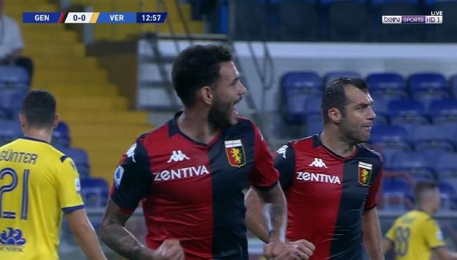 اهداف مباراة جنوي وهيلاس فيرونا 3 0 الدوي الايطالي