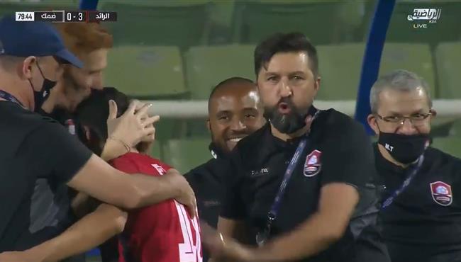 اهداف مباراة الرائد وضمك 3 0 الدوري السعودي