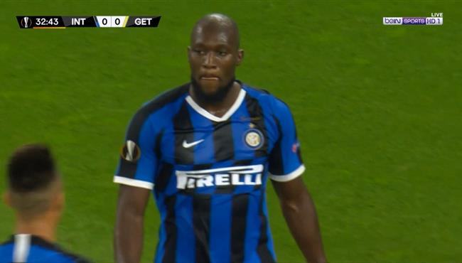 هدف انتر ميلان الاول في مرمي خيتافي لوكاكو