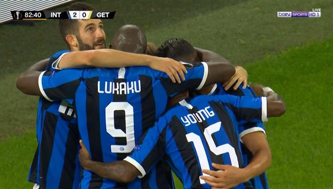 اهداف مباراة انتر ميلان وخيتافي 2 0 الدوري الاوروبي