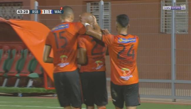 اهداف مباراة الوداد ونهضة بركان 1 2 الدوري المغربي