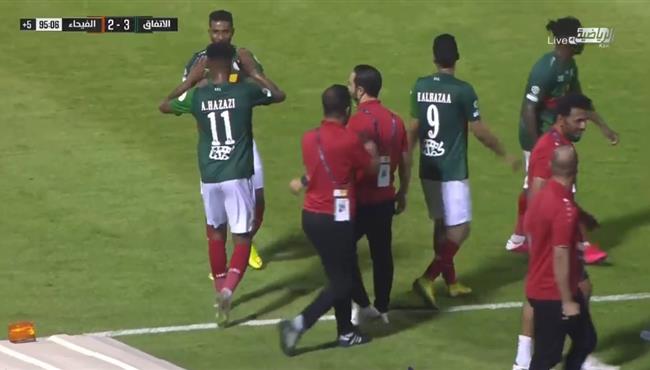 اهداف مباراة الاتفاق والفيحاء 3 2 الدوري السعودي