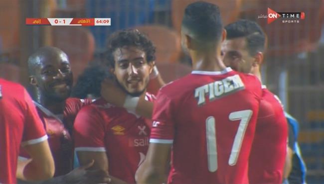 اهداف مباراة الاهلي وانبي 2 0 الدوري المصري
