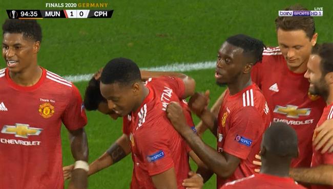 هدف فوز مانشستر يونايتد علي كوبنهاجن 1 0 الدوري الاوروبي