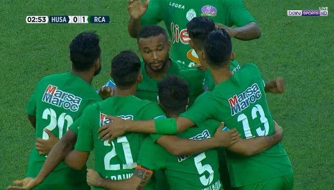 اهداف مباراة الرجاء البيضاوي وحسنية اغادير 2 0 الدوري المغربي