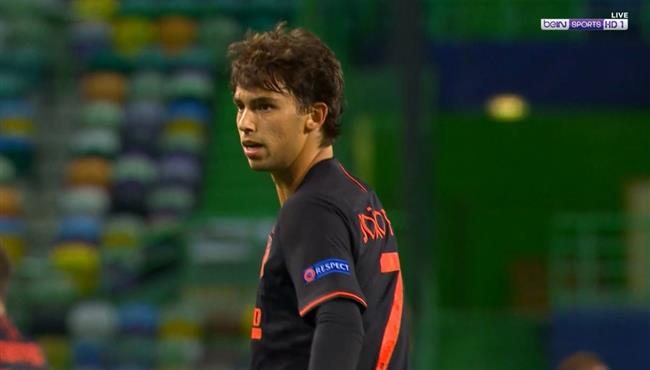 هدف تعادل اتلتيكو مدريد امام لايبزيج جواو فيليكس