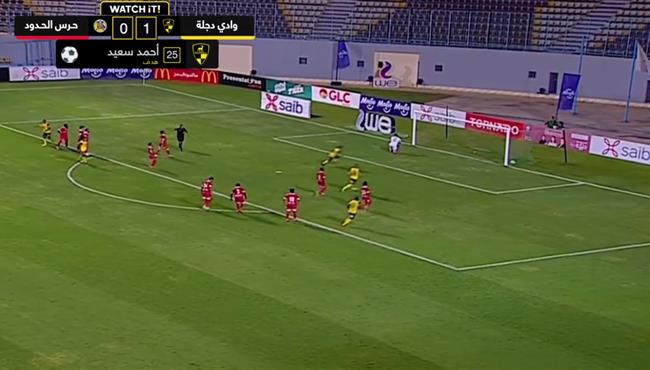 هدف فوز وادي دجلة على حرس الحدود 1 0 الدوري المصري