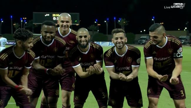 هدف الفيصلي الاول في مرمي الاهلي بالدوري السعودي