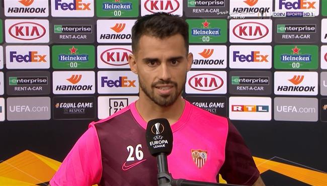 تصريحات سوسو بعد مباراة اشبيلية ومانشستر يونايتد بالدوري الاوروبي