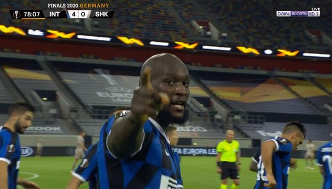 هدف لوكاكو الاول في مرمي شاختار بالدوري الاوروبي