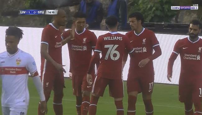 اهداف مباراة ليفربول وشتوتجارت 3 0 مباريات ودية