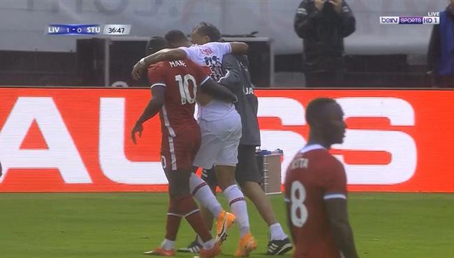 لفته رائعه من ساديو ماني فى مباراة ليفربول وشتوتجارت