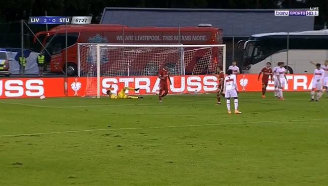 هدف ليفربول الثالث فى مرمي شتوتجارت 3 0 مباريات وديه