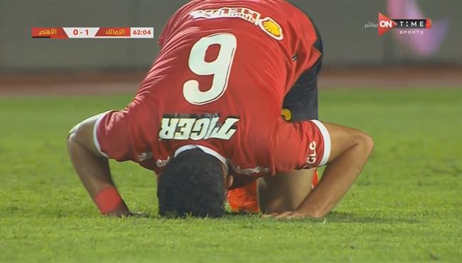 هدف تعادل الاهلي مع الزمالك 1 1 ياسر ابراهيم