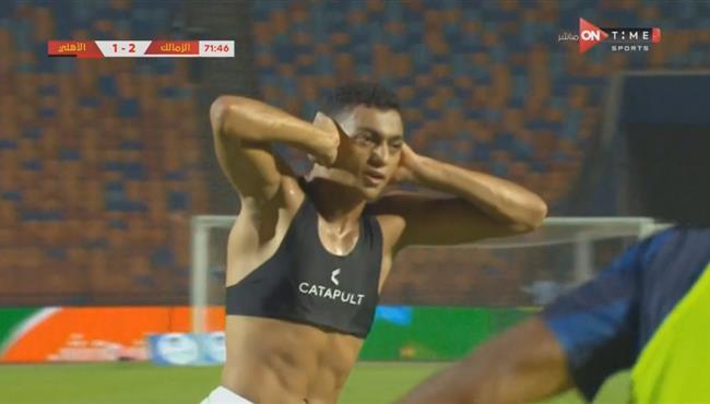 هدف مصطفي محمد الرائع في مرمي الاهلي تعليق مدحت شلبي