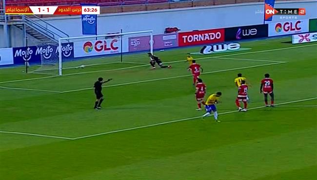 اهداف مباراة الاسماعيلي وحرس الحدود 2 2 الدوري المصري