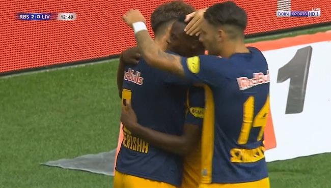 هدف سالزبورج الثاني فى مرمي ليفربول 2 0 مباراة وديه