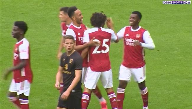 اهداف مباراة ارسنال وميلتون دونز 4 1 مباراة ودية