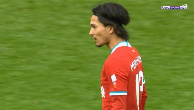 هدف تعادل ليفربول مع ارسنال 1 1 مينامينو