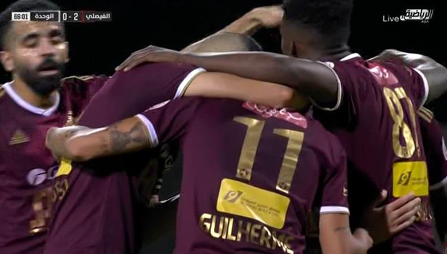 اهداف مباراة الفيصلي والوحدة 2 1 الدوري السعودي