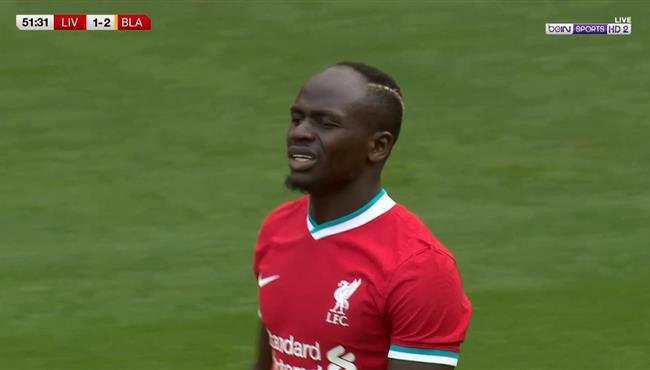 هدف ساديو ماني في مرمي بلاكبول 2 2 مباراة ودية