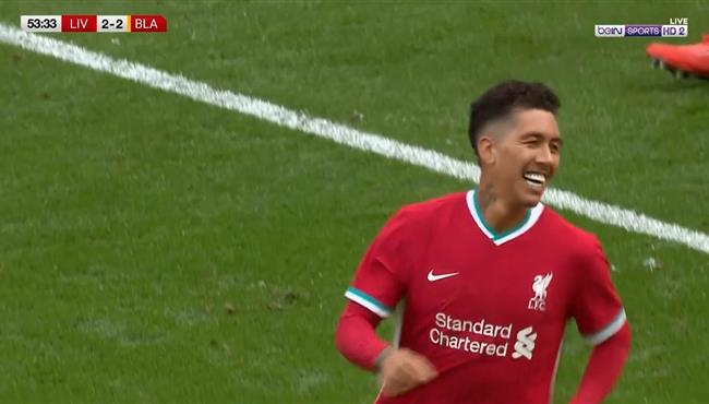 هدف فيرمينيو الرائع بالكعب في مرمي بلاكبول