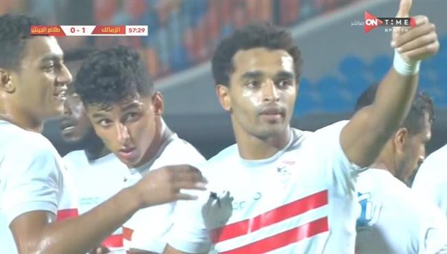 هدف فوز الزمالك علي طلائع الجيش 1 0 الدوري المصري