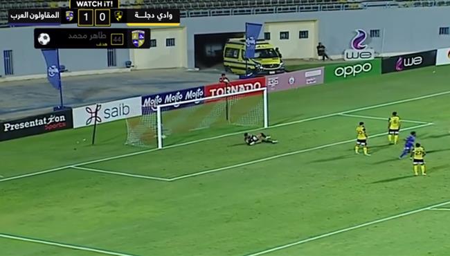 اهداف مباراة المقاولون العرب والجونة 1 1 الدوري المصري