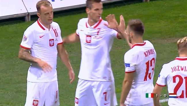 اهداف مباراة بولندا والبوسنة والهرسك 2 1 دوري الامم الاوروبية