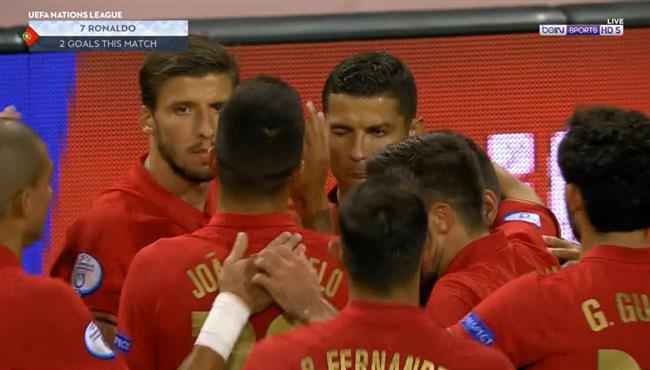 اهداف مباراة البرتغال والسويد 2 0 دوري الامم الاوروبية