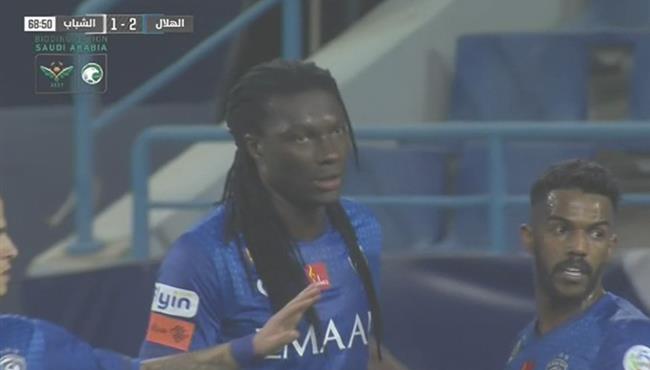 هدف الهلال الثاني في مرمي الشباب جوميز