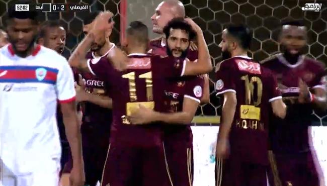 اهداف مباراة الفيصلي وابها 2 1 الدوري السعودي