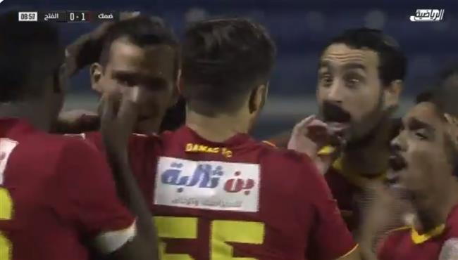 اهداف مباراة ضمك والفتح 4 3 الدوري السعودي