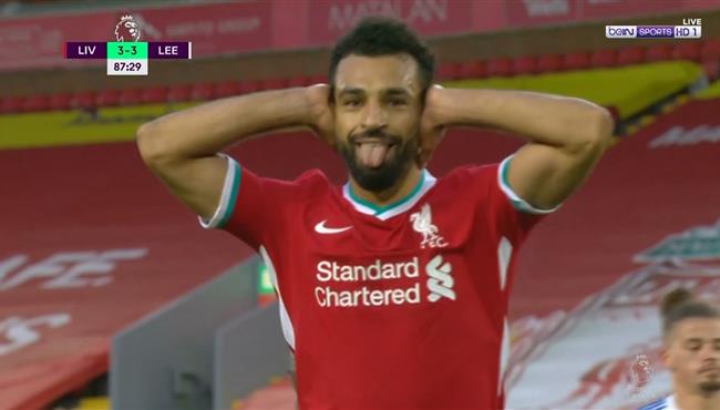 هدف واحتفال محمد صلاح على طريقة مؤمن زكريا