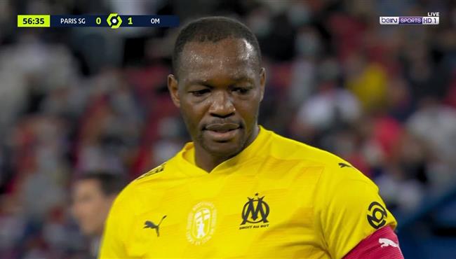 تصدي مانداندا يحرم باريس سان جيرمان من تسجيل هدف التعادل امام مارسيليا